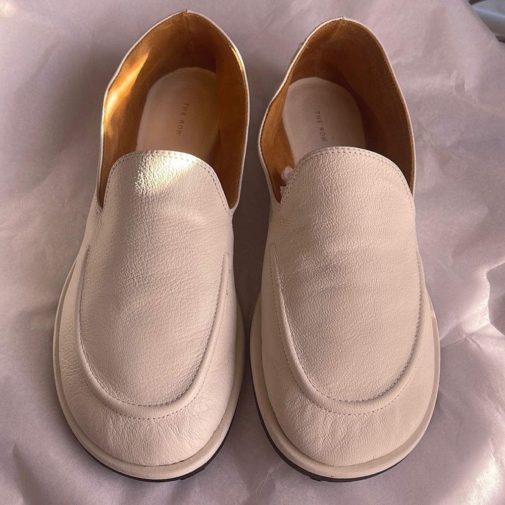 The Row White Shoes Flats Size 38